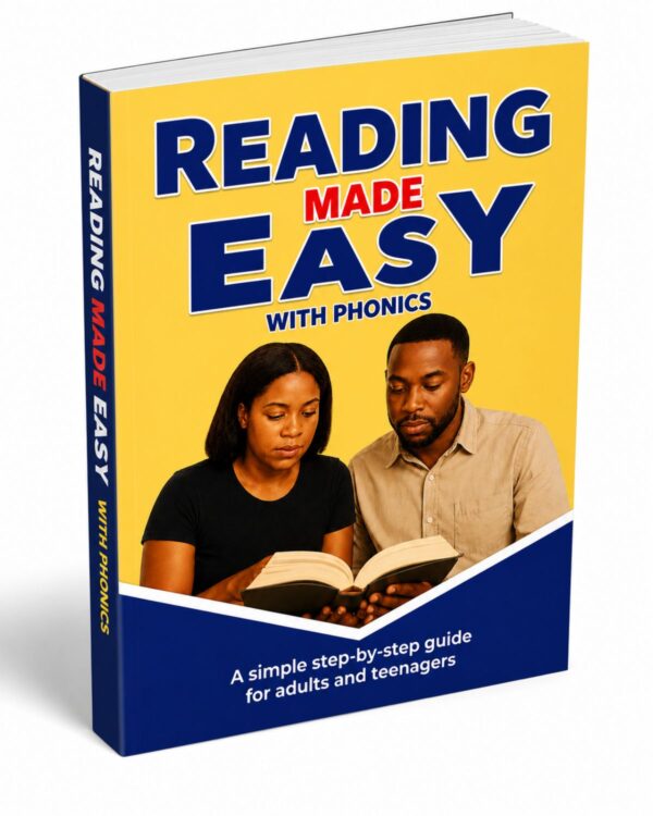 Reading Made Easy with Phonics – Step-by-step phonics reading textbook for adults and teenagers